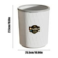 thumbnail image 3 of TIMIFIS Sink Splash Guard Trash Can Pressure Household Kitchen Large Plastic Basket Bedroom Bathroom Classification Small Trash Bucket 9 L Kitchen Gadgets, 3 of 6