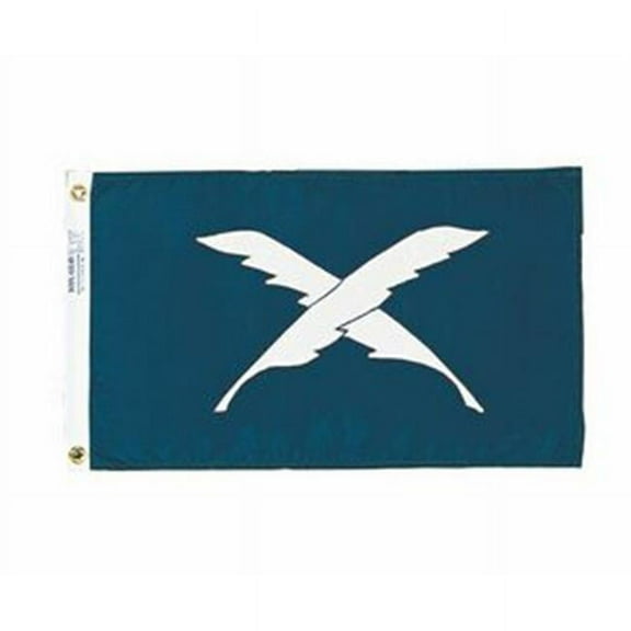 annin flagmakers 251900we nyl-glo secretary flag-12 in. x 18 in.