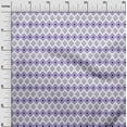 thumbnail image 3 of oneOoneGeorgetteViscoseBluishVioletFabricAsianIkatSewingCraftProjectsFabricPrintsByYard42InchWide, 3 of 4