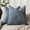 Blue Fusion-16" x 16" (Pack of 2), variant on Pack Of 2 Soft Textured Throw Decorative Pillow Covers Square Accent Solid Cushion Cover Cozy Farmhouse Case With Zipper For Couch Sofa Bedroom Living Room 20x20 Inch Taupe