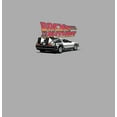 thumbnail image 2 of Boy's Back to the Future DeLorean Cartoon Graphic Tee Athletic Heather Small, 2 of 5