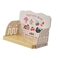 thumbnail image 3 of Mesa de alimentación elevada para gatos, suministros para mascotas, estación de platos de agua antideslizantes para perros, evita derrames, soporte, 3 of 5