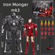 thumbnail image 3 of Figura de acción original de Avengers ZD, versión ligera, Iron Man Mark 3 MK6, MK1-7, LED, MK85, traje de pórtico, juguetes coleccionables para adultos, 3 of 5