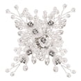 thumbnail image 4 of 1 Pair Shoe Clips Wedding Bride Shoe Accessories Flower Shoe Clip Decorations, 4 of 5