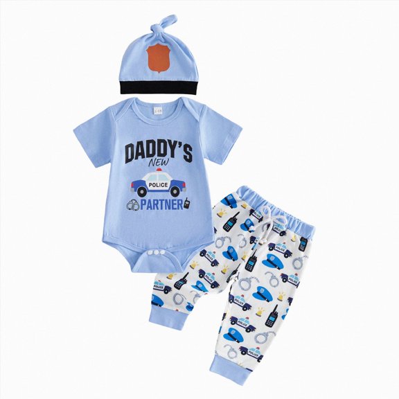 mgoYE New Born Clothes Baby Boy Newborn Baby Boy Fall Outfit Romper Little Brother Lil Bro Long Sleeve Jumpsuit Bodysuit Cute Infant Waffle Clothes Size 9-12 Months