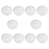 Soimiss 10Pcs White Drum Bung Caps for Chemical Industry and Household Use