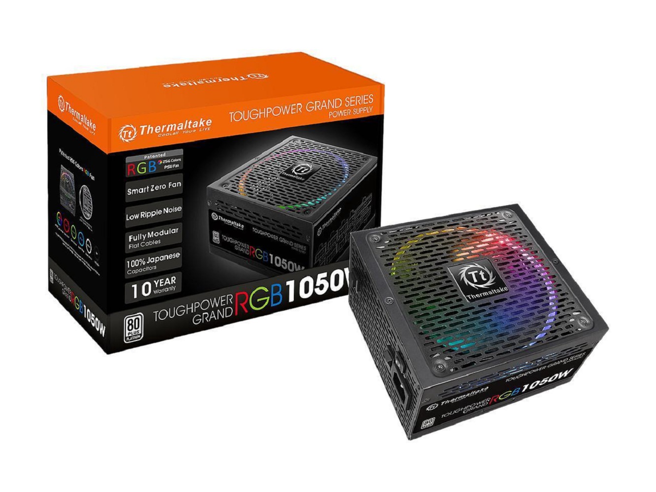 Thermaltake Toughpower Grand 1050W Platinum RGB Power Supply Walmart
