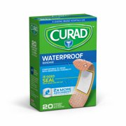 Curad Waterproof Bandages 1 X 3-1/4 Inches 20 Each