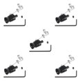 thumbnail image 2 of ZheElen Universal Car Whistle Refitting _ Whistle Exhaust Pipe Black L 5Set, 2 of 6