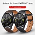 thumbnail image 4 of Para Huawei WATCH Reloj de cuero con correa gt2gt34 20/22mm Correa de cuero Pro 42/46mm, 4 of 5