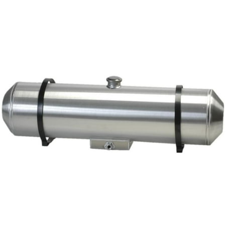 0836CF - Spun Aluminum Fuel Tank Center Fill 7.5 Gallons With Sump For Fuel Injection