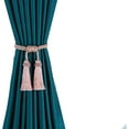 thumbnail image 4 of Magnetic Curtain Tiebacks Tassel Curtain Tieback Modern Handmade Tie Backs,Decorative Tassel Holdback for Draperies,Window Decor (Mix Pink, 4 Pack), 4 of 9