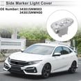 thumbnail image 2 of Cubierta de luz de marcador lateral izquierda/derecha de 1 pc para Honda Civic 2016-2021 No.34301SNW003/34301SNWH00 Plástico, 2 of 7