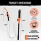 thumbnail image 3 of Portable Transfer Pump Battery Operated Electric Siphon Pump for Gas Fuel Transfer 3.5GPM Flow Oil Extractor, 3 of 5