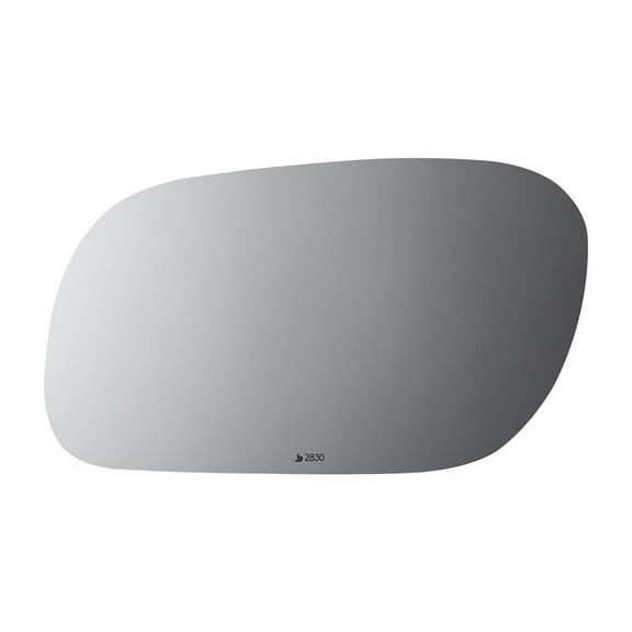 Flat Driver Side Replacement Mirror Glass for 1997-2011 Ford Crown Victoria W/O Baking Plate