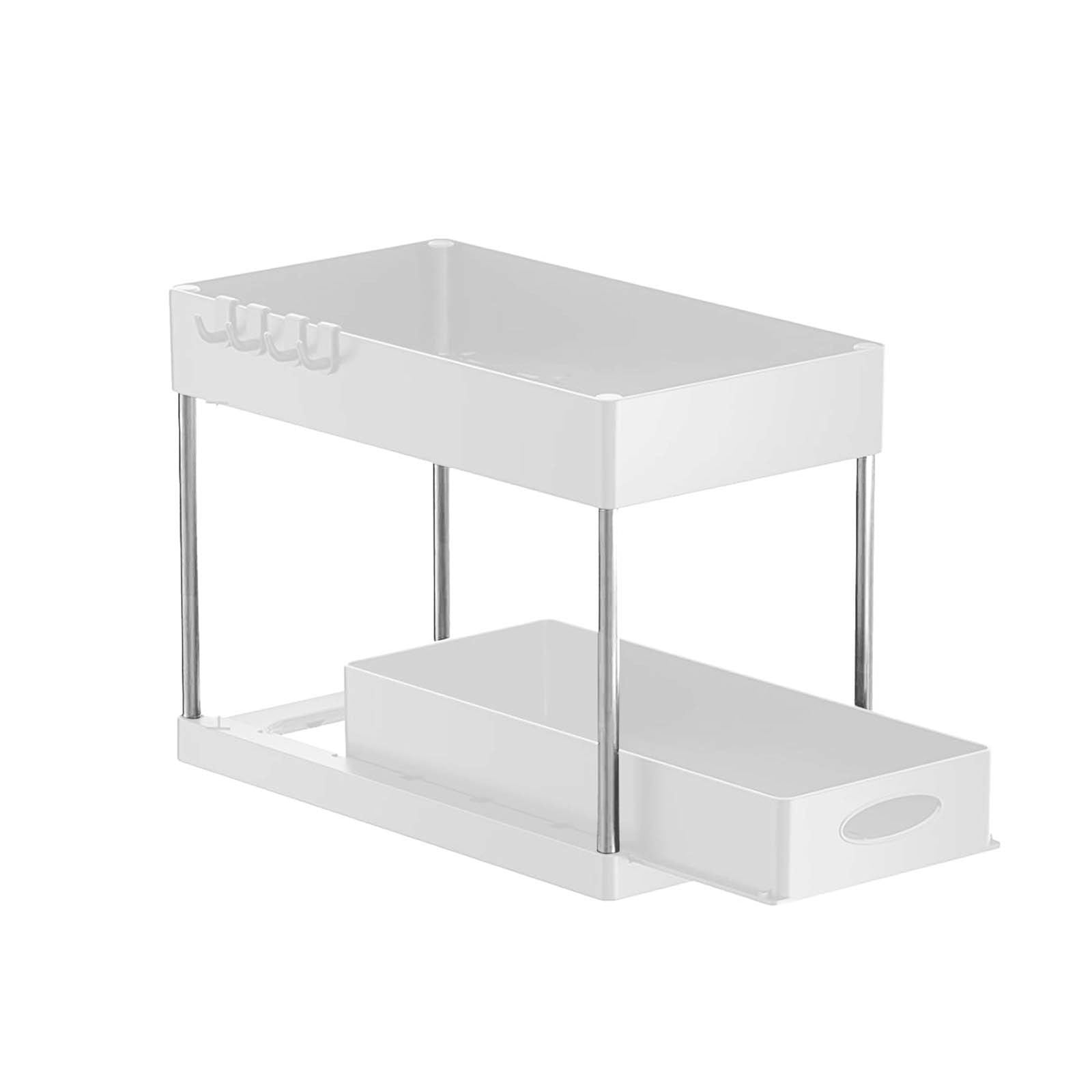 Wangxldd Under Sink Organizers And Storage Pull Out Sliding Drawers 2