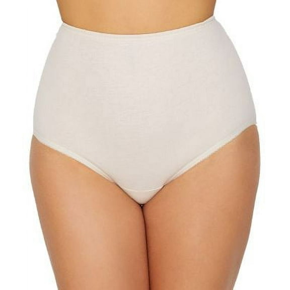 Vanity Fair Lingerie Women's Perfectly Yours Classic Cotton Full Brief Underwear, 3-Pack