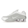 thumbnail image 2 of Nike Women's Shox R4 White Metallic Platinum Barely Grape Shoes, from StockX, 2 of 5