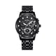 thumbnail image 1 of Luminoso Reloj Impermeable Para Hombre Acero Inoxidable Negro Malubero  Reloj para Hombre, 1 of 4