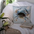 thumbnail image 3 of Carolines Treasures 8011PW1414 Blue Crab Fabric Decorative Pillow , 14Hx14W, multicolor, 3 of 4