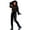 14 Black, variant on Womens Snowsuit One Pieces Insulated Ski Suits Jumpsuits Waterproof Windproof Warm Hooded Coveralls Snow Snowboard Onesie Clothing