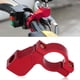 thumbnail image 4 of Soporte de montaje, adaptador de base de espejo, soporte universal para espejo retrovisor de motocicleta, aleación de aluminio de 7/8" (rojo) esquí esquí Gafas de esquí, 4 of 5