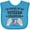 Turquoise, variant on Inktastic I'm Proud of My Veteran Grandpa Boys or Girls Baby Bib