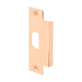 thumbnail image 2 of Prime-Line U9484 4-7/8 In. H X 1-1/4 In. L Polished Brass Brass Door Strike, 2 of 4
