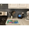 thumbnail image 2 of Hydrangeas in Watercolor Glass Cutting Board Large 12 in x 15 in, 2 of 5