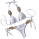 thumbnail image 4 of Conjunto de bikini sólido con estilo para mujer, traje de baño de dos piezas, traje de baño sólido, ropa de playa OAVQHLG3B Store  lin121212, 4 of 4