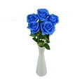 thumbnail image 4 of KDJ Single rose Artificial flower Home Living room Wedding Party Flower arrangement - for Home Decor, 4 of 9