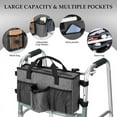 thumbnail image 5 of Foldable Walker Accessories with Cup Holder & Organizer Pouch, 5 of 7