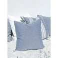 thumbnail image 4 of Essential Indigo Blue Indoor Outdoor Pillow 14x20, 4 of 10