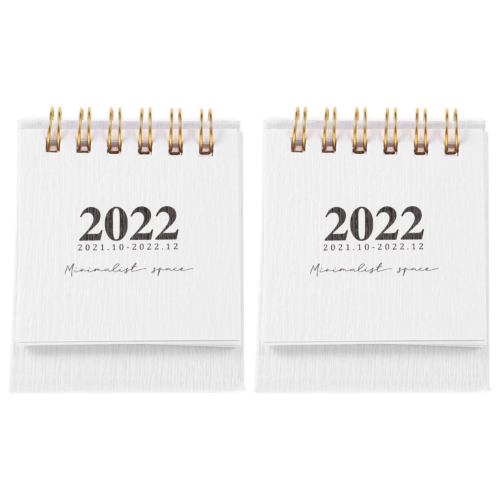 2pcs Simple Mini Desk Calendars Decorative Adornment Small Calendars 2pcs-simple-mini-desk-calendars-decorative-adornment-small-calendars