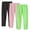 Mint Green, variant on ZACPNCV 3PC Toddler Girls Leggings Pants Full Length Cotton Basic Leggings Stretchy Soft Leggings Tights Pants Mint Green 5-6 Years