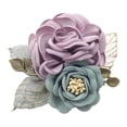 thumbnail image 3 of Broche de mantón Zulema ramillete de Boutonniere púrpura, 3 of 8