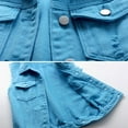 thumbnail image 4 of Baohd Multi colored denim vest for women [], 4 of 9