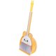 thumbnail image 1 of 1 Set Children's Broom and Dustpan Kindergarten Sweeping Tools Mini Broom, 1 of 4