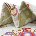 thumbnail image 7 of Mocaletto Luxury 3 Piece Queen Size Quilts, Elegant&Reversible Quilt Set Bedding Set with Pillow Shams, Cartoon Fox Animal Bedspread, Lightweight Microfiber Queen Size Coverlet, 7 of 7
