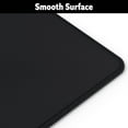 thumbnail image 3 of Size Gaming Mouse Pad - Anti Slip Rubber Base - Stitched Edges - Large Desk Mat - 60" x 30" x 0.16" (, All Black/No ), 3 of 7