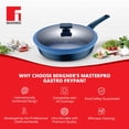 thumbnail image 4 of Gastro Non-stick Blue Frypan With Glass Lid 32cm | Induction Base & Ergonomic Soft Touch Handles, 4 of 4
