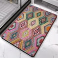 thumbnail image 3 of Boho Luxury Bathroom Rugs: Non-Slip, Super Soft, Absorbent, 20x32in Bath Mat - Machine Washable Floor Mat for an Elegant Bathroom Look, 3 of 5