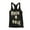 Black - beige, variant on I LOVE H81 Womens Rock N Roll Racerback Tank Top, Black, Small