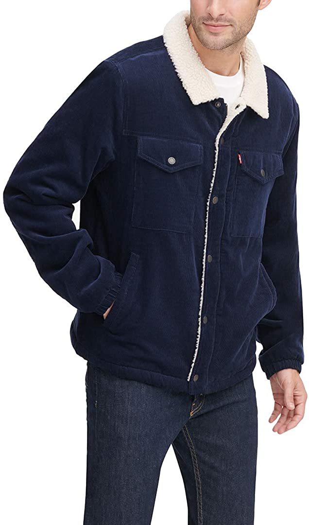 levi's men's trucker jacket sherpa lined