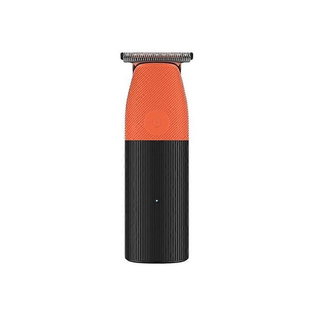 Mini cortapelos eléctrico impermeable, recortador de pelo recargable por USB con batería de larga duración.