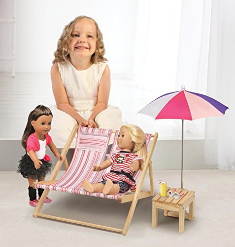 american girl doll beach chair