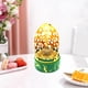 thumbnail image 3 of Quemador de incienso dorado, decoración de carbón, soporte para espirales de incienso, tapa de escritorio verde con tapa, 3 of 9