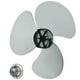 thumbnail image 1 of Aspa de ventilador de plástico de repuesto (3 aspas) para ventilador de mesa o pedestal., 1 of 7