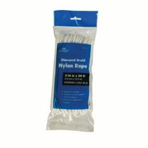 CORDA 3/16in x 50ft Diamond Braid Nylon Rope 2-PACK