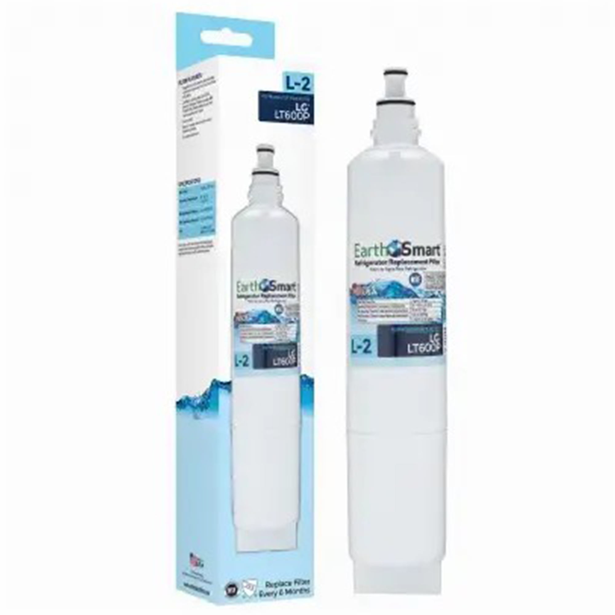 EarthSmart L-2 Refrigerator Replacement Filter For LG LT600P